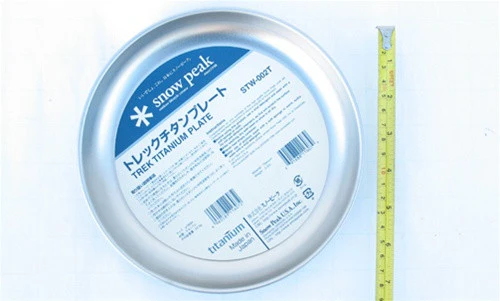 Snow Peak Titanium Plate - Image 3