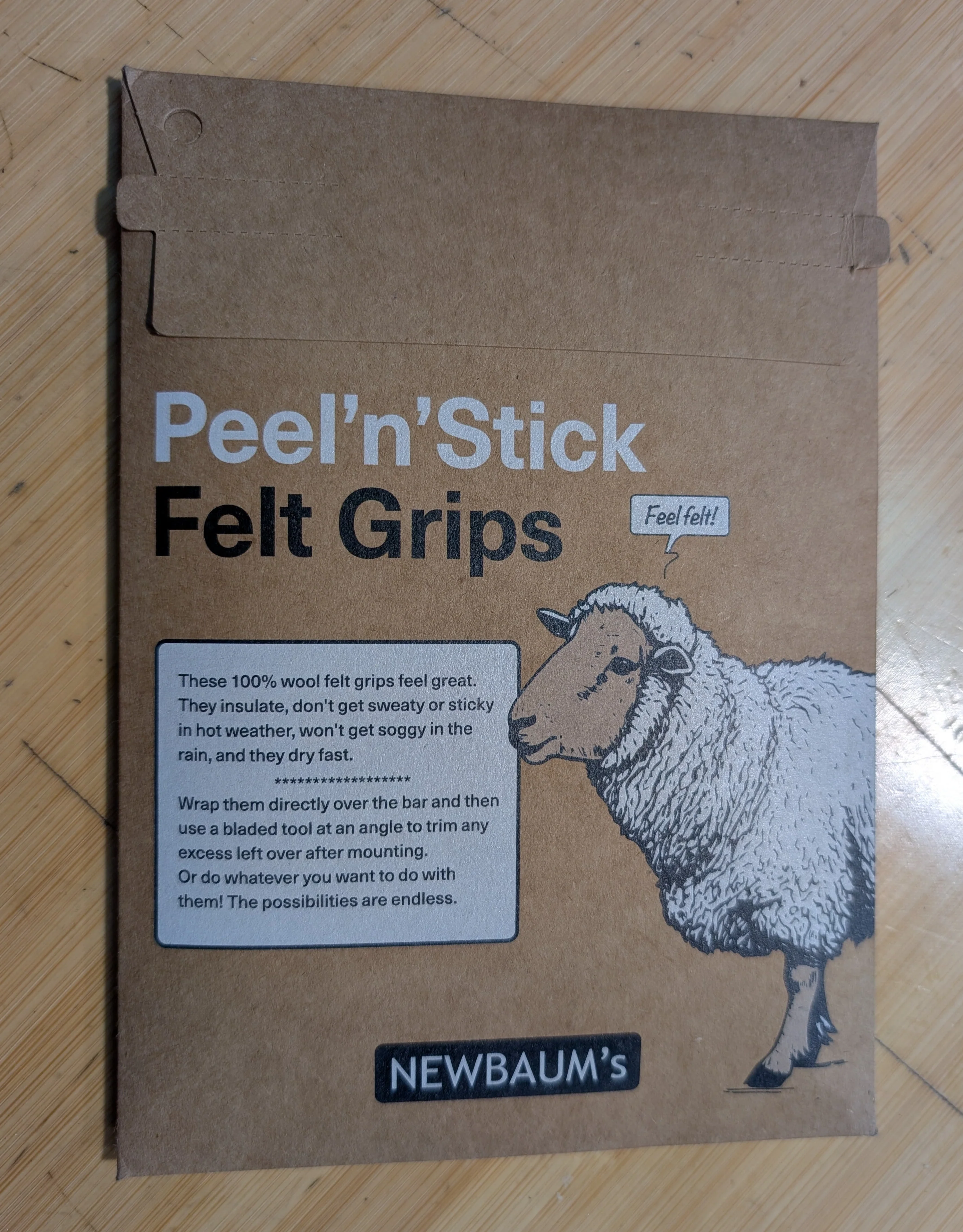 Wool Felt Grips. Somewhat DIY. Newbaum's - Image 14